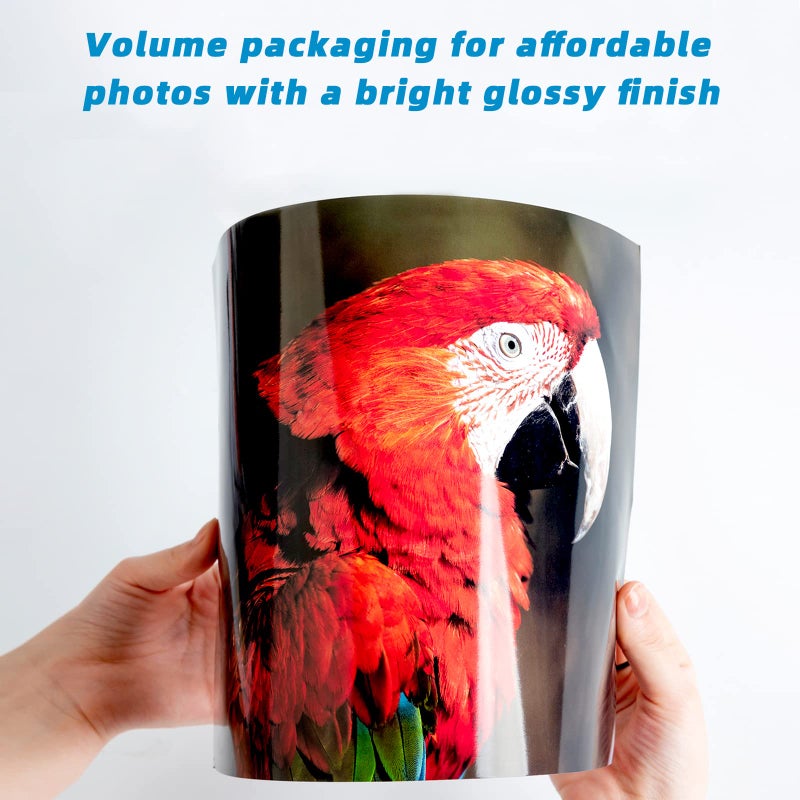 Uinkit 37lb Thin Flyer Paper Glossy 8.5x11 Inkjet 240 sheets Single Side DIY Chip Bag 135gsm Photos Picture for Inkjet Printer with Dye Ink Printer Letter size A4 Brochure - Image 3